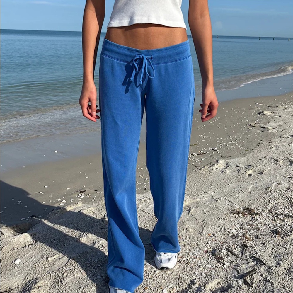 Brandy Melville John galt Hilary pants in electric blue